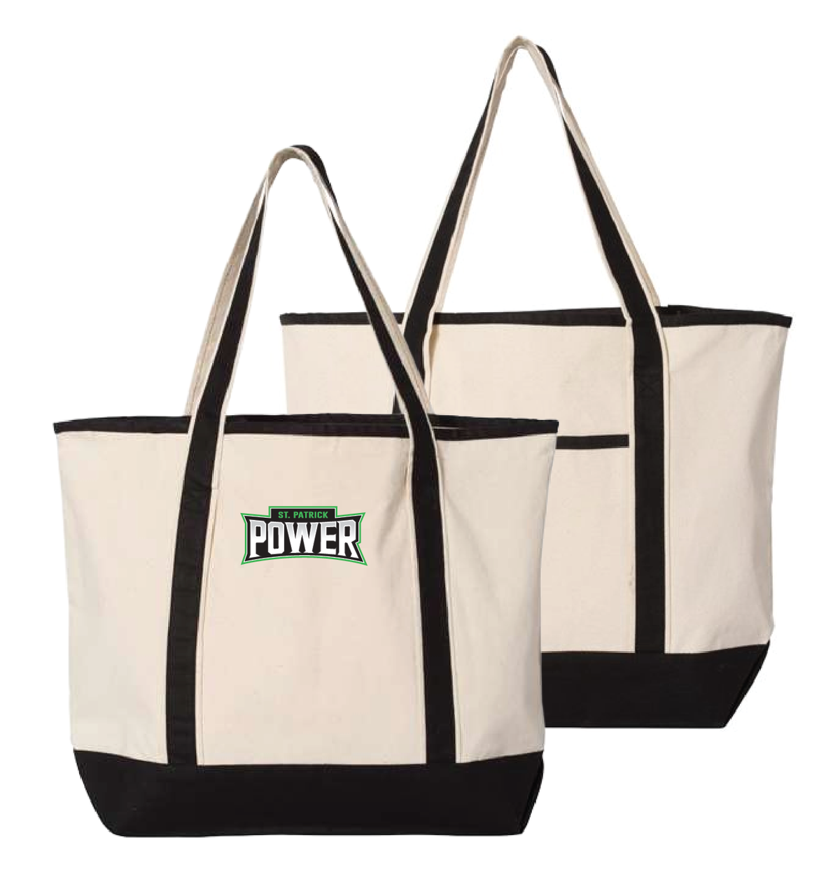 ST. PATRICK - 34.6L Large Canvas Deluxe Tote