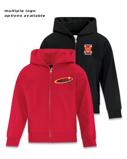 SJP - YOUTH - Full-Zip Hooded Sweatshirt