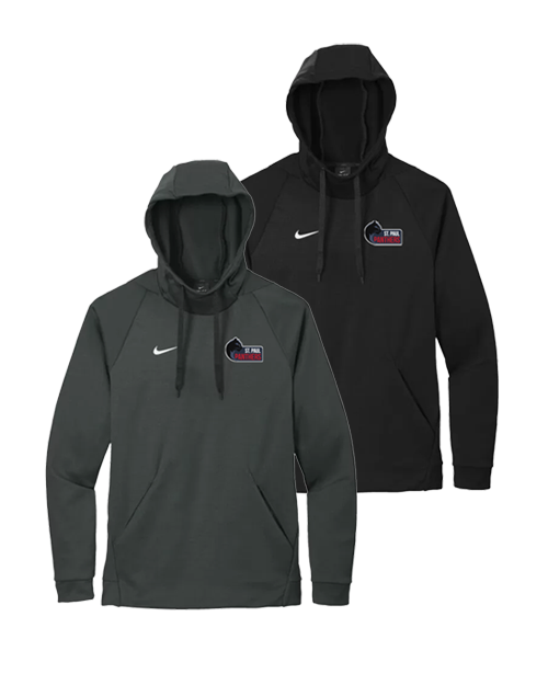 ST. PAUL - Adult Nike Therma Pullover Hoodie - Sport Logo