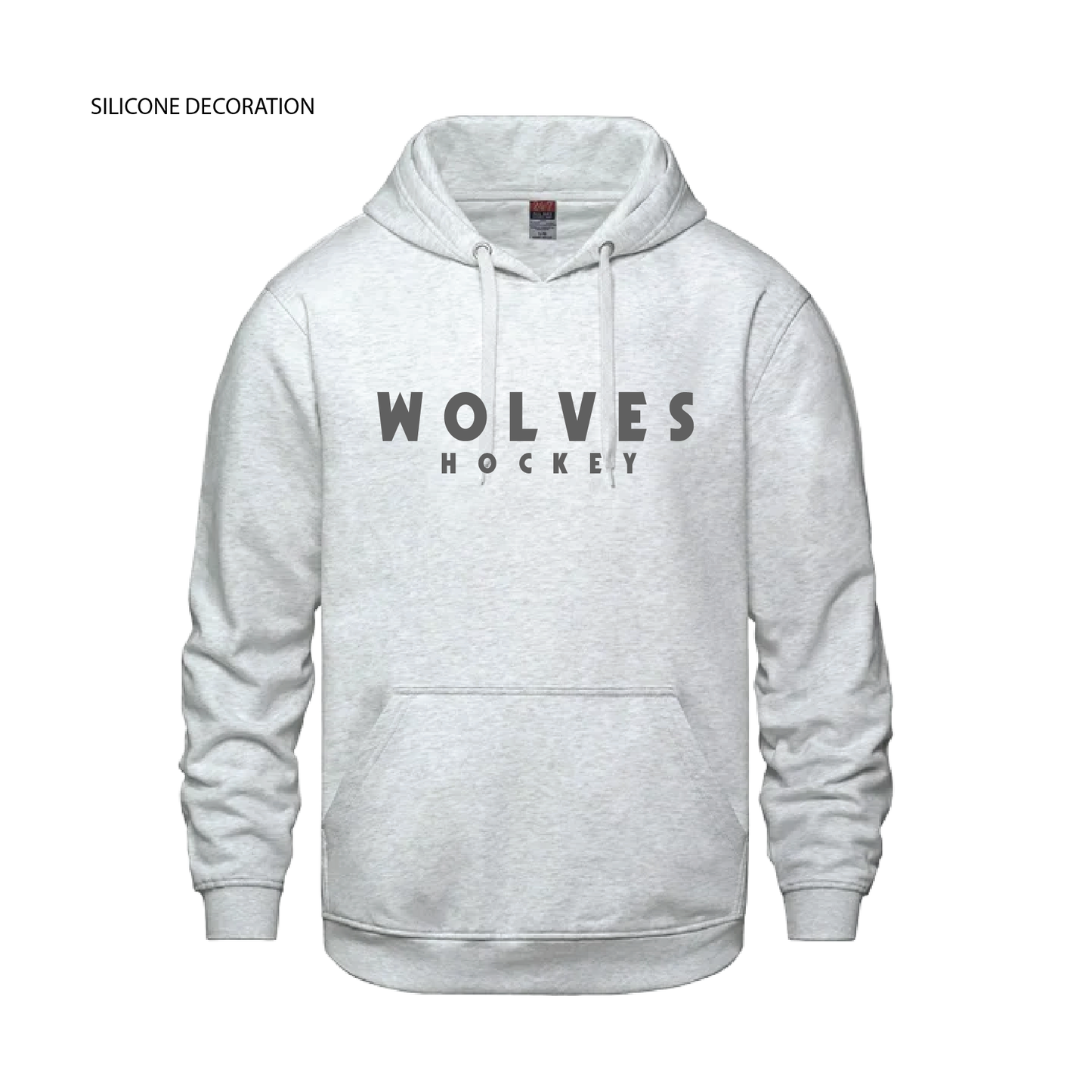 U12 A/AA - Wolves - Hoodie with Silicone Decoration