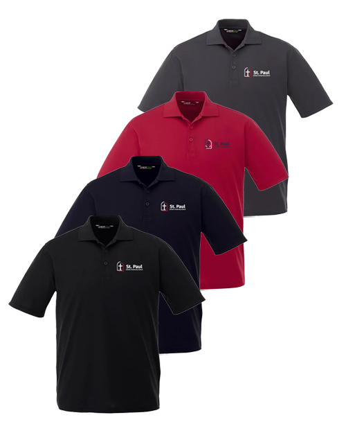 ST. PAUL - Men's Basic Performance Polo - Corporate Logo