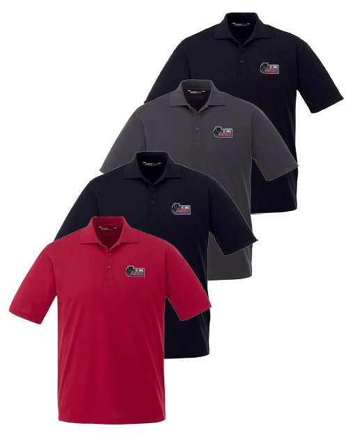 ST. PAUL - Men's Basic Performance Polo - Sport Logo