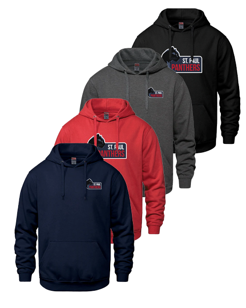 ST. PAUL - Adult Basic Hoodie - Sport Logo