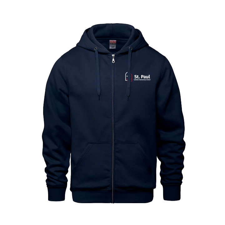 ST. PAUL - Adult Zip-Up Hoodie - Corporate Logo