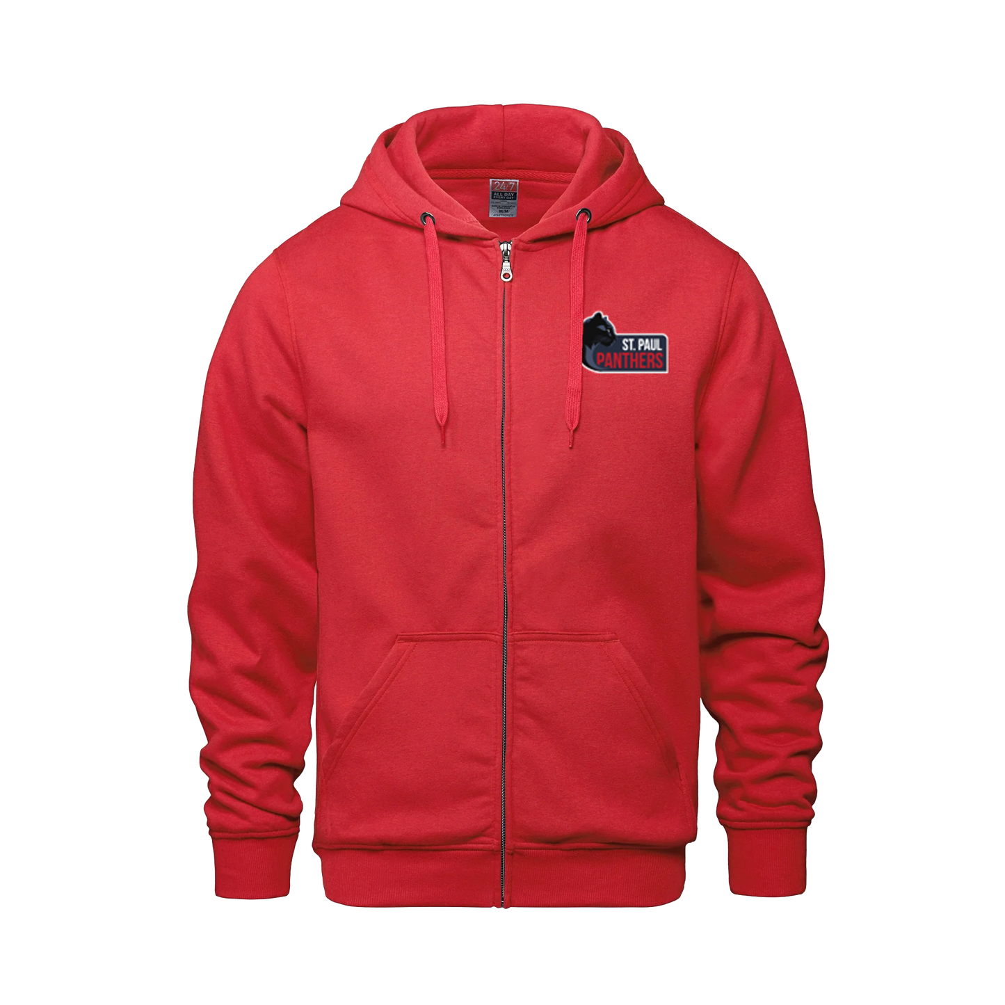 ST. PAUL - Adult Zip-Up Hoodie - Sport Logo