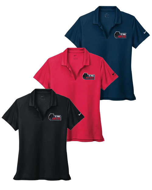 ST. PAUL - Ladies Nike Polo - Sport Logo