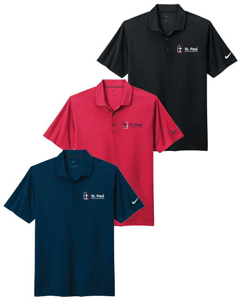 ST. PAUL - Men's Nike Polo - Corporate Logo