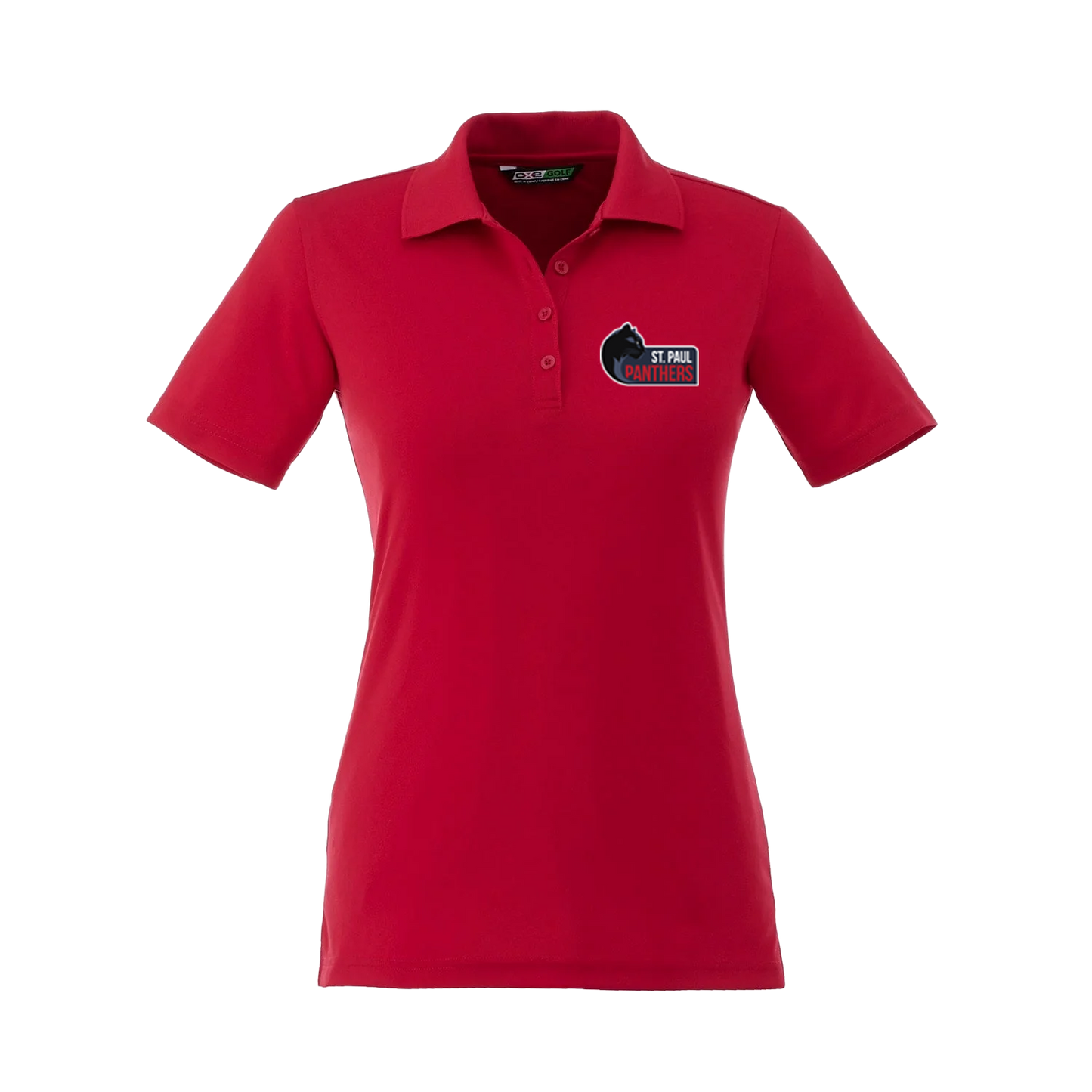 ST. PAUL - Ladies Basic Performance Polo - Sport Logo