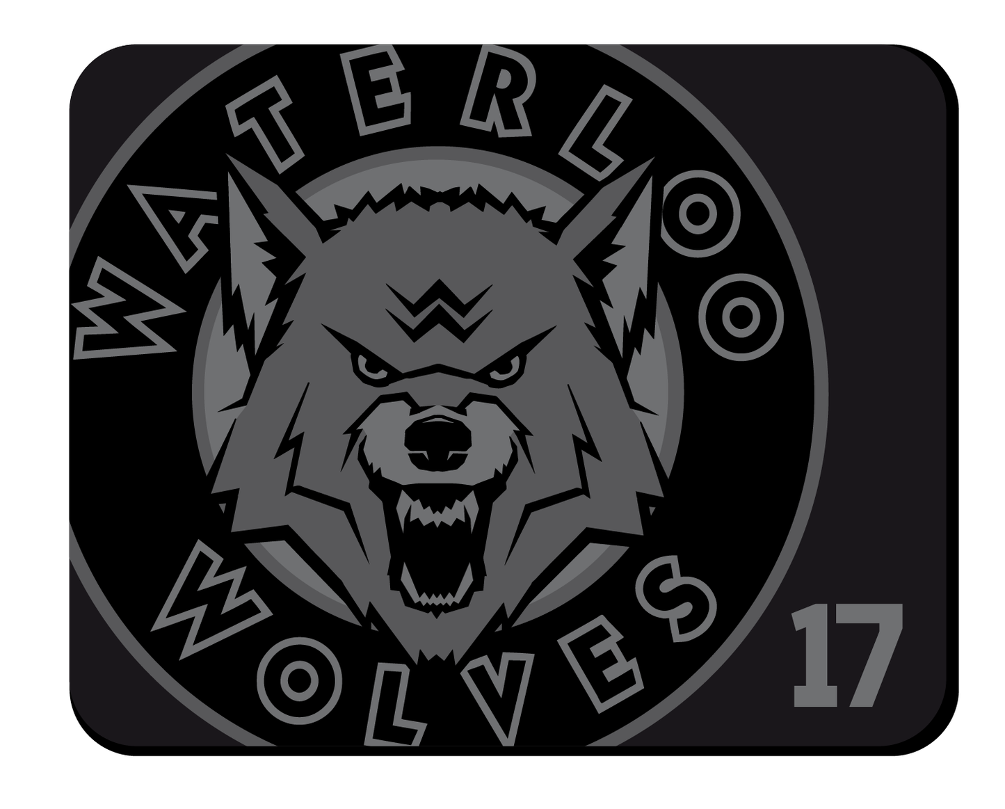 WOLVES - Sublimated Skate Mat