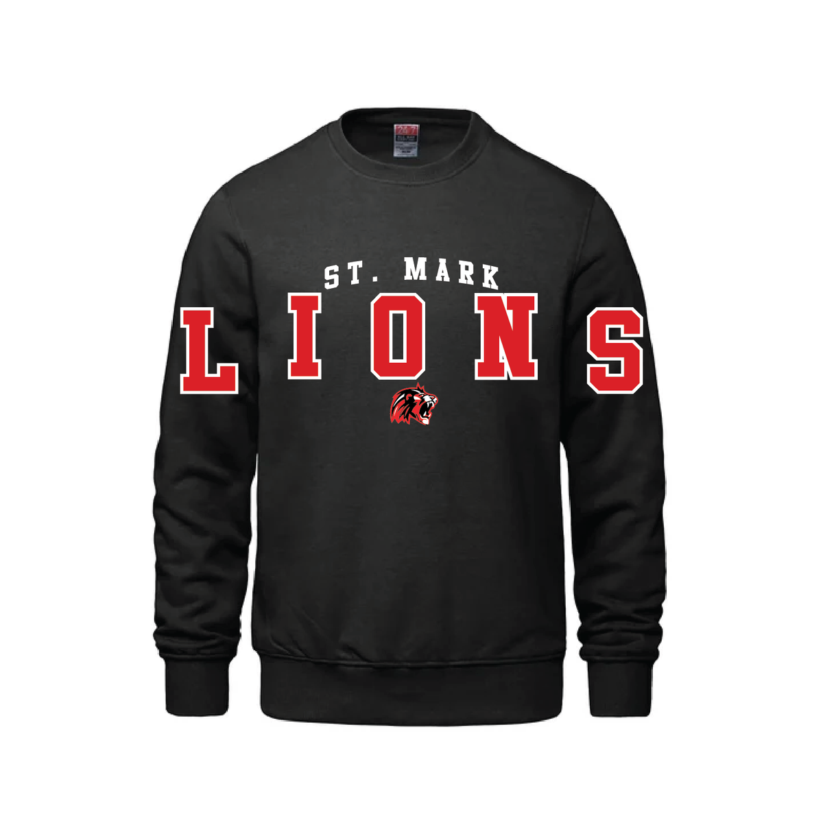 ST MARK - Large Print Crewneck