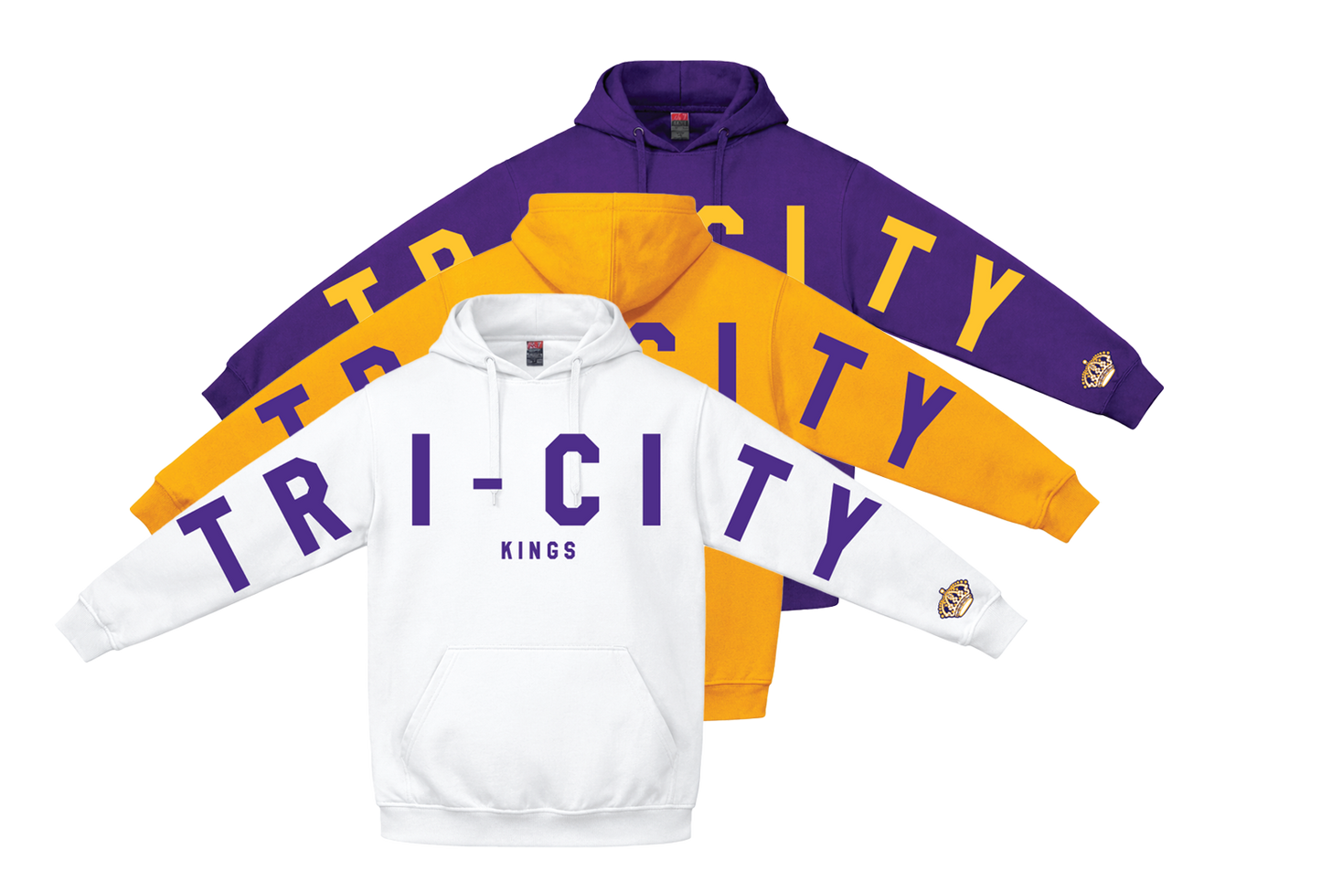 TCK - Large Print Hoodie - TRI-CITY