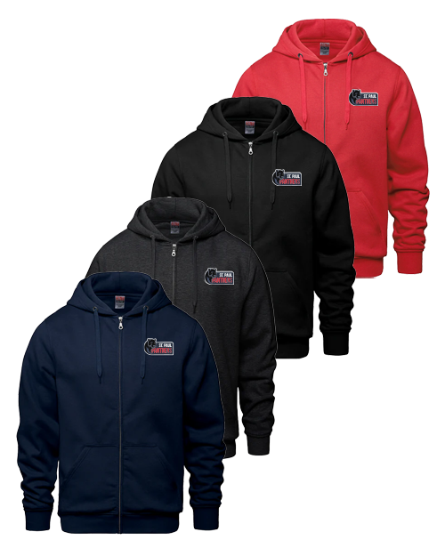 ST. PAUL - Adult Zip-Up Hoodie - Sport Logo