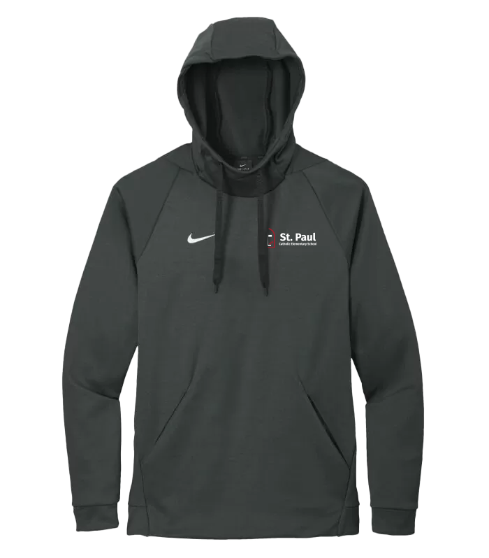 ST. PAUL - Adult Nike Therma Pullover Hoodie - Corp Logo