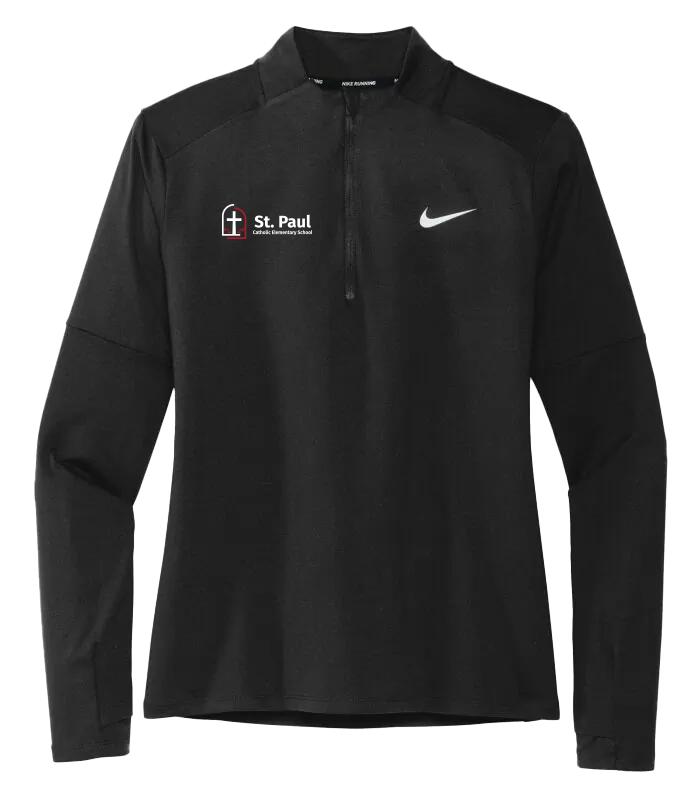 ST PAUL - Ladies Nike DriFit 1/2 Zip Top