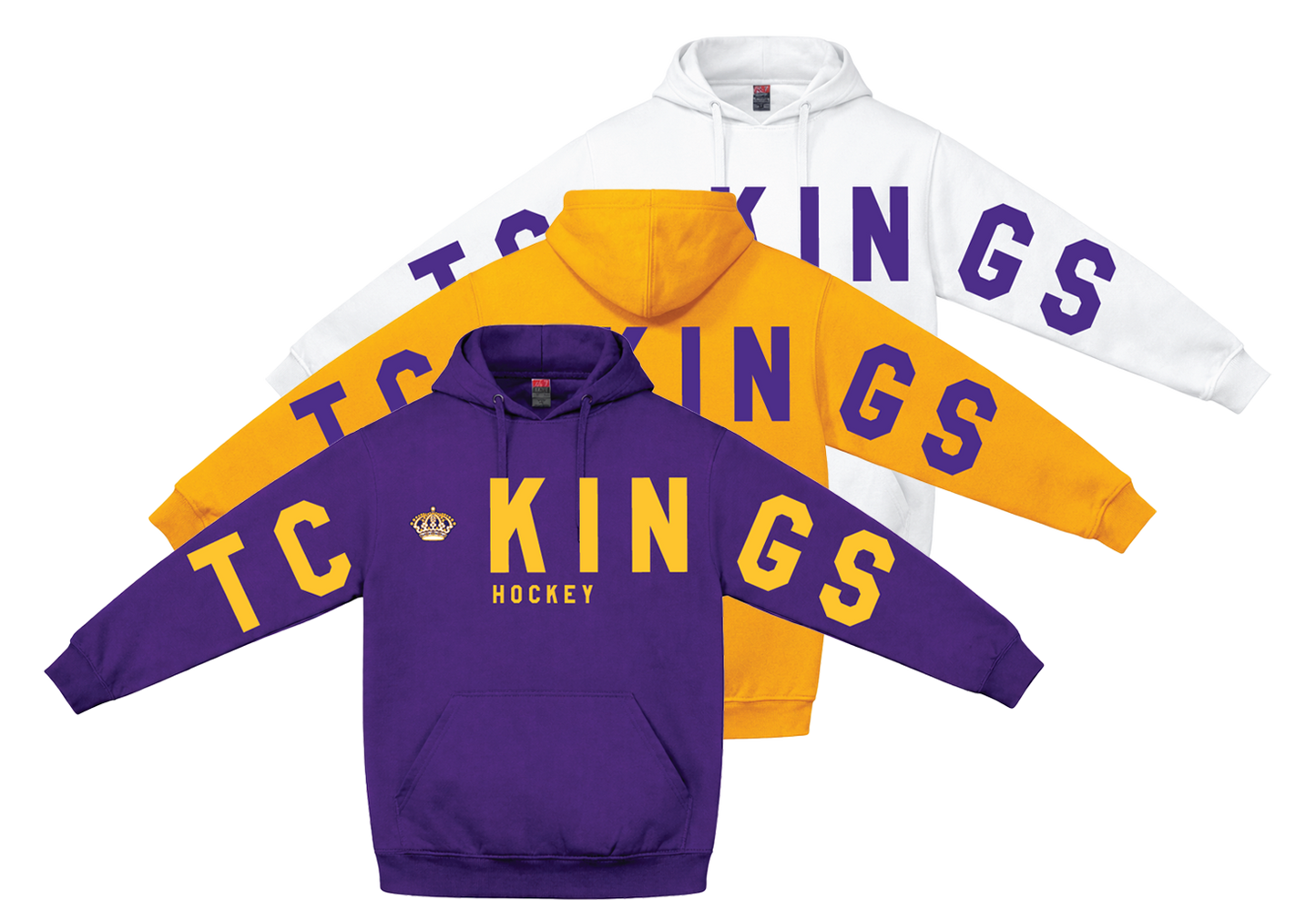 TCK - Large Print Hoodie - TC KINGS