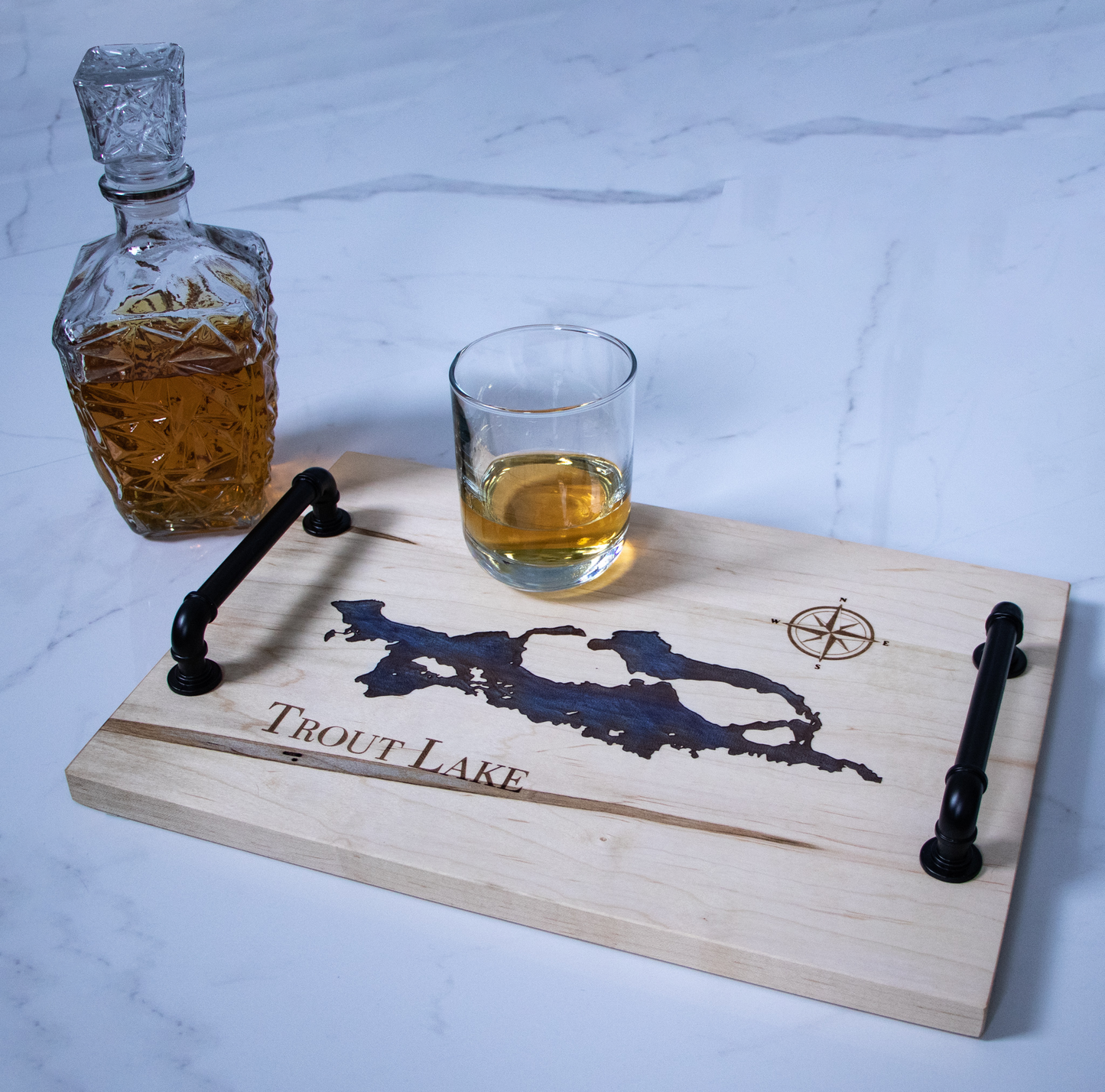 Customized Lake Serving Tray